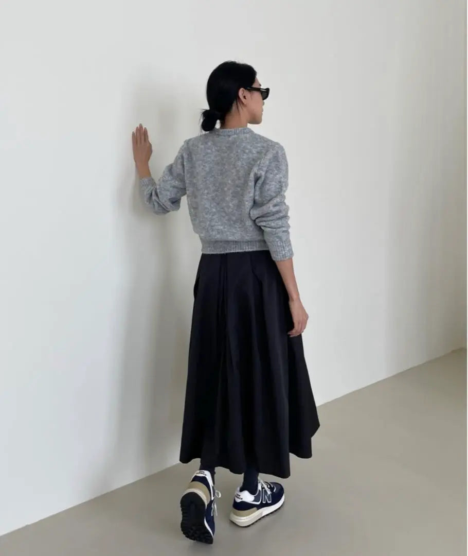 Novedad ★ DIDOT.SHOWROOM Punto Celeste Gris | 新品★Didot.showroom ニット ライトブルーグレー