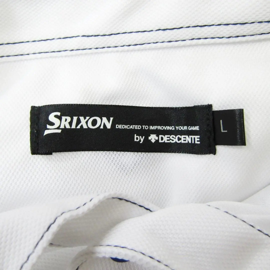 SRIXON ▼Golf Polo Shirt ▼White ▼L size