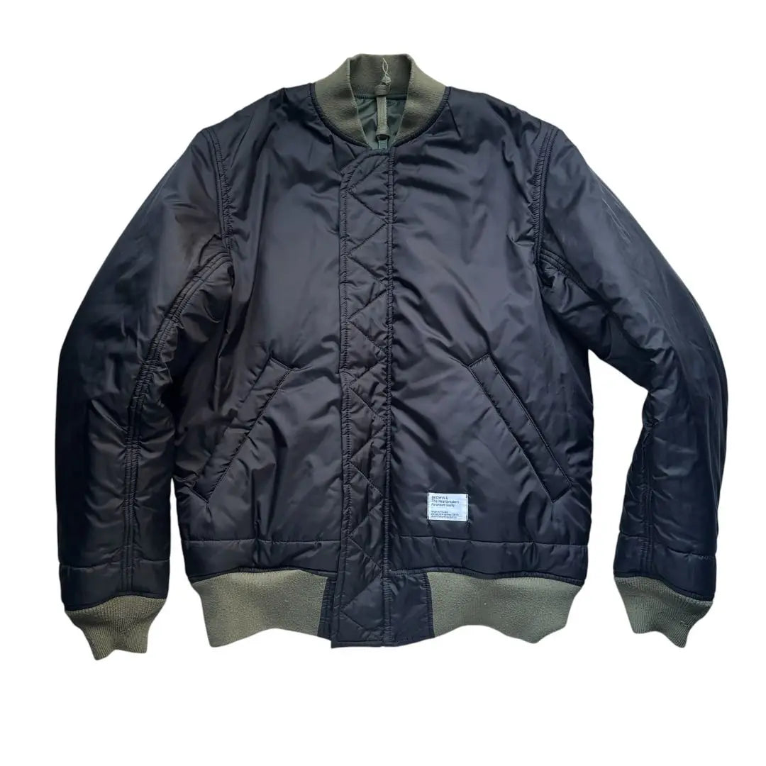 Chaqueta de vuelo reversible militar MA-1 de BEDWIN