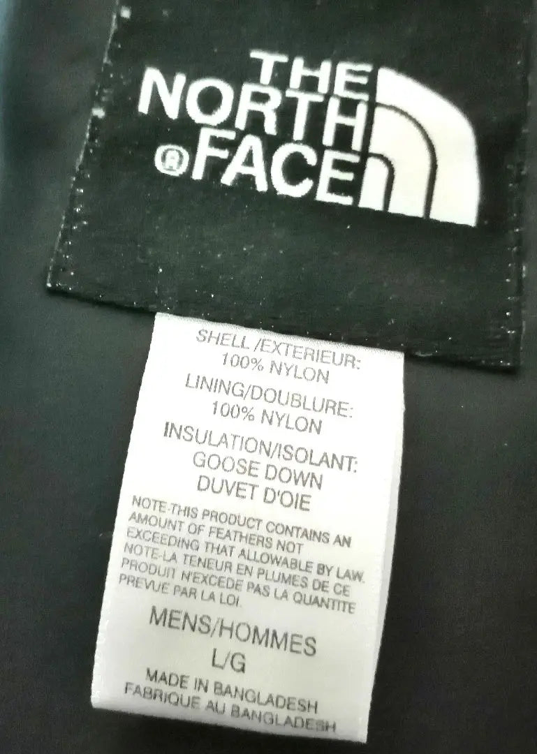 [THE NORTH FACE] Nupsi 700 Fill * ¡Súper raro, fabricado en Bangladesh! !