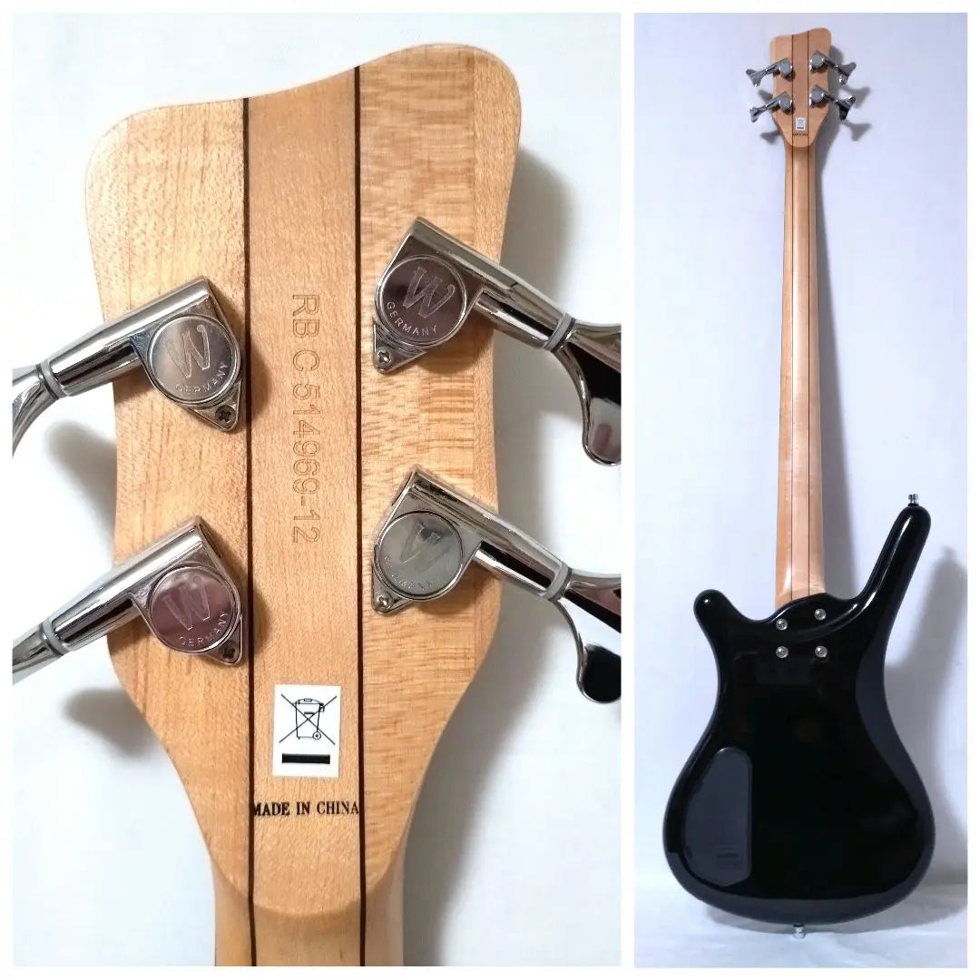 Productos hermosos Warwick Rockbass CORVETTE Corvette base de 4 cuerdas | 美品 Warwick RockBass Corvette コルベット 4弦ベース