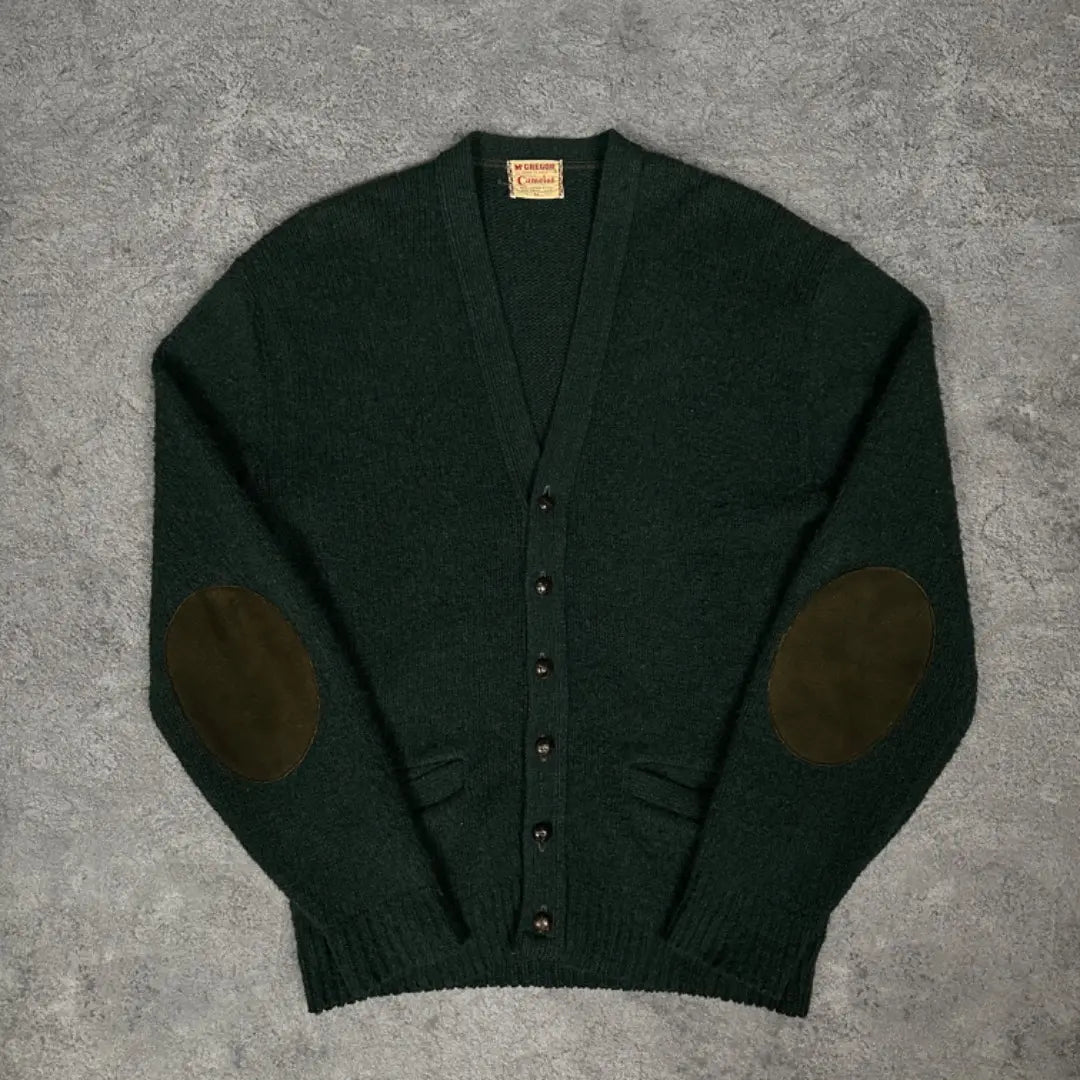 Rare camel hair McGREGOR Camelot 60s cardigan