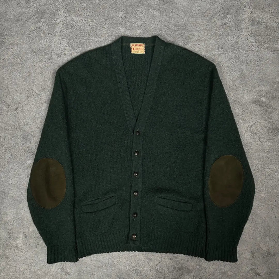 Rare camel hair McGREGOR Camelot 60s cardigan