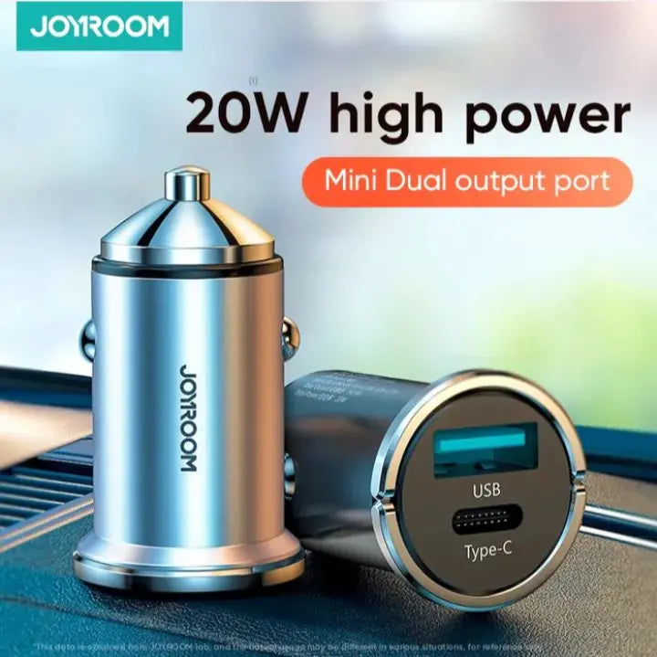 ☘️In-vehicle charger PD20W+QC3.0 USB-C car charger, fast charging