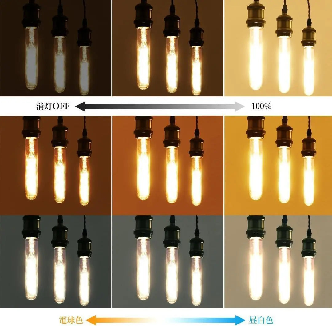 [M2102-113-85] Pendant light LED light bulb with light bulb 30W | 【M2102-113-85】ペンダントライト LED電球付き 調光調色 30W