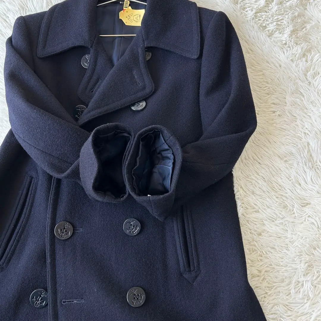 ⭐︎Good condition⭐︎Polo RalphLauren Wool Peacoat L size Navy