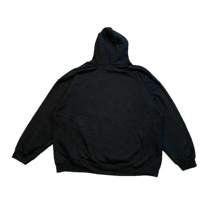 90s Vintage Champion Hoodie Black Oversized XXL