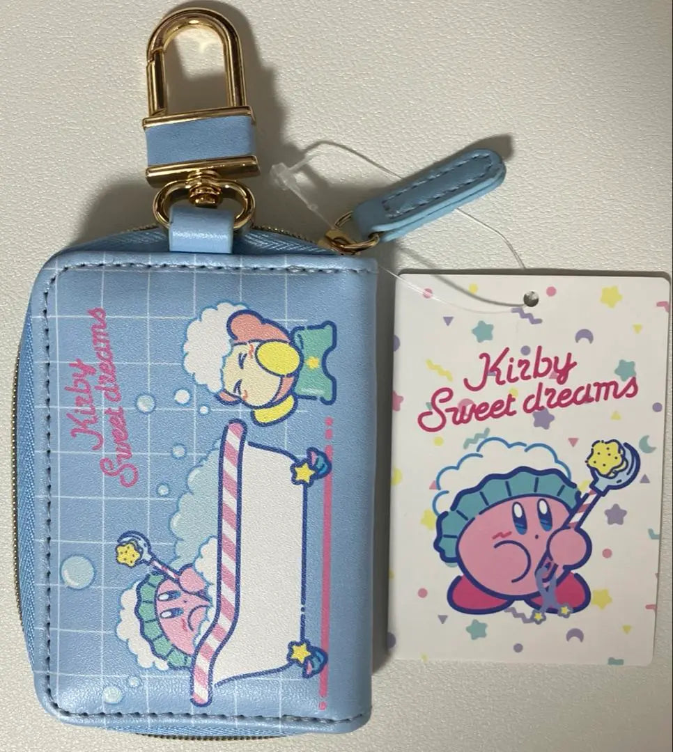 Kirby Waddledie Smart Key Case Sweet Dreams Blue