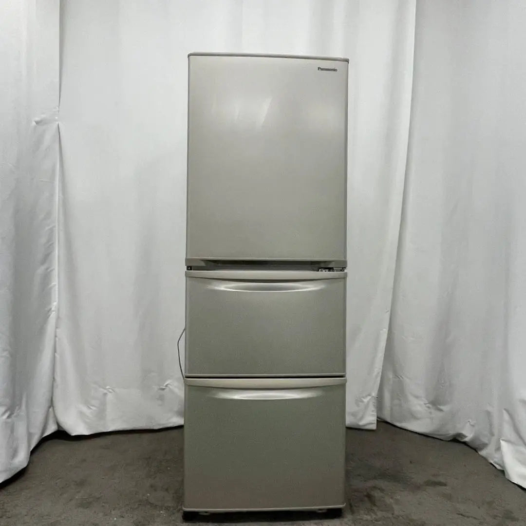 193 Panasonic refrigerator 335 liters automatic ice making cheap ❗️ Large used Free installation