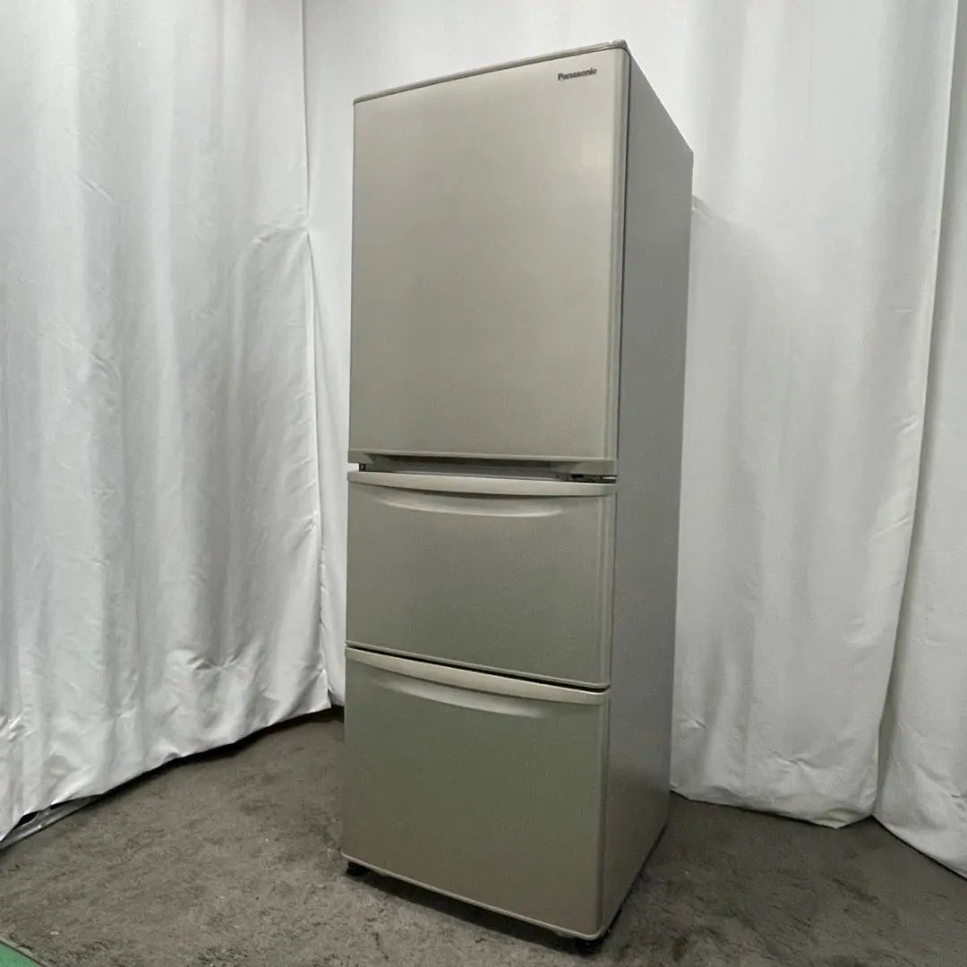 193 Panasonic refrigerator 335 liters automatic ice making cheap ❗️ Large used Free installation