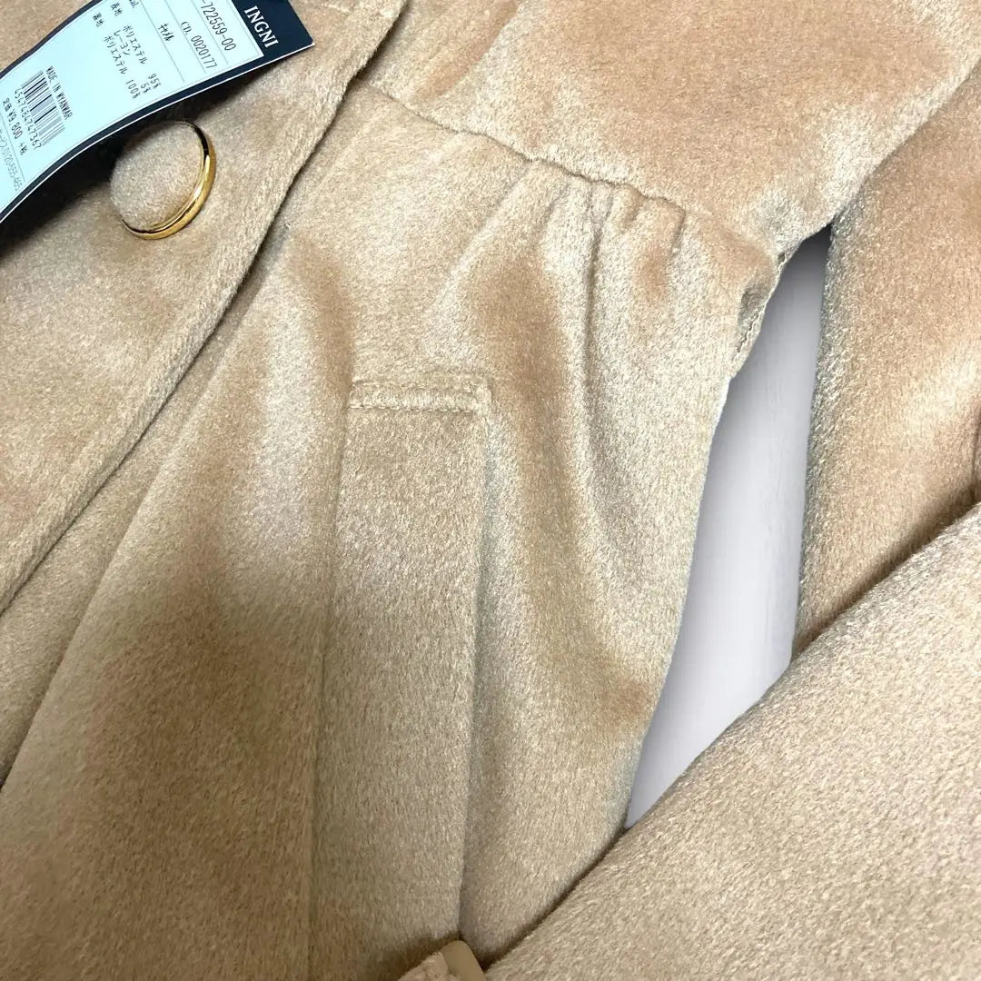 Brand new!! ️【INGNI】 ING Women's Coat with Belt Camel Size M