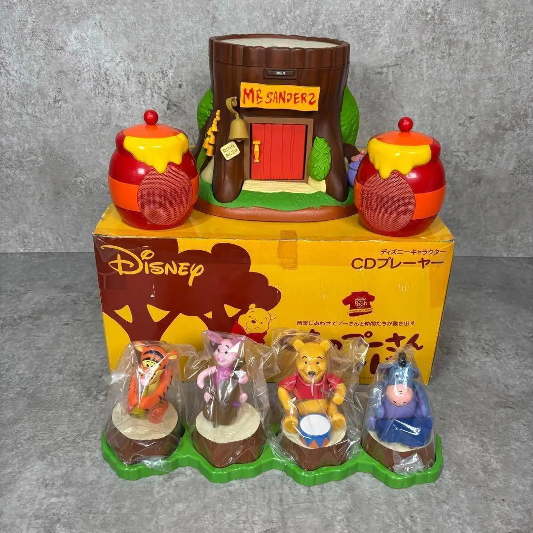 [Rare and superb condition] Disney Character CD Player Winnie the Pooh Band