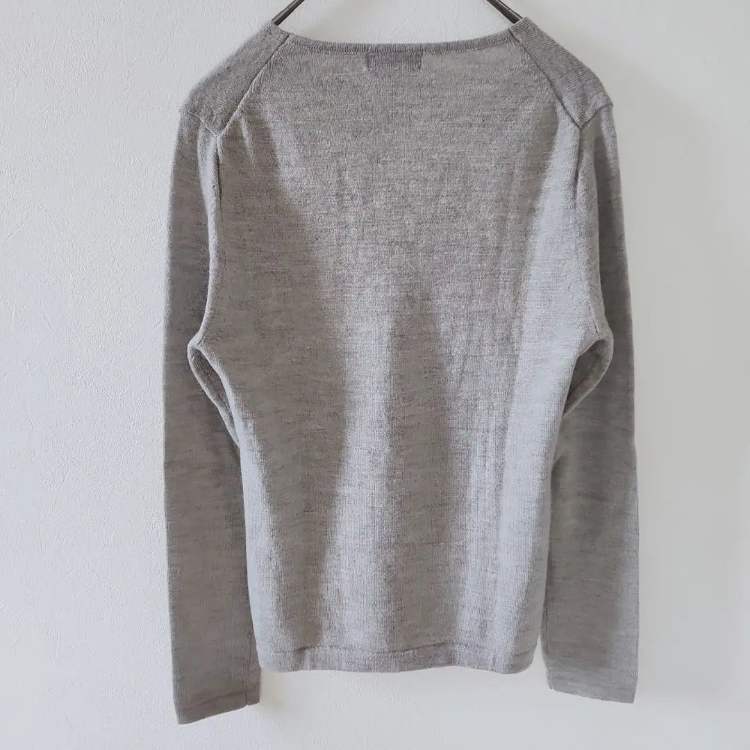 "Indivi" Indivi [05] Knit -sweater V -neck World | 『INDIVI』インディヴィ【05】ニット セーター Vネック ワールド