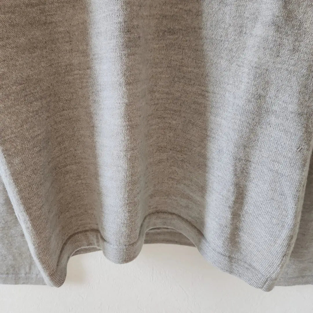 "Indivi" Indivi [05] Knit -sweater V -neck World | 『INDIVI』インディヴィ【05】ニット セーター Vネック ワールド