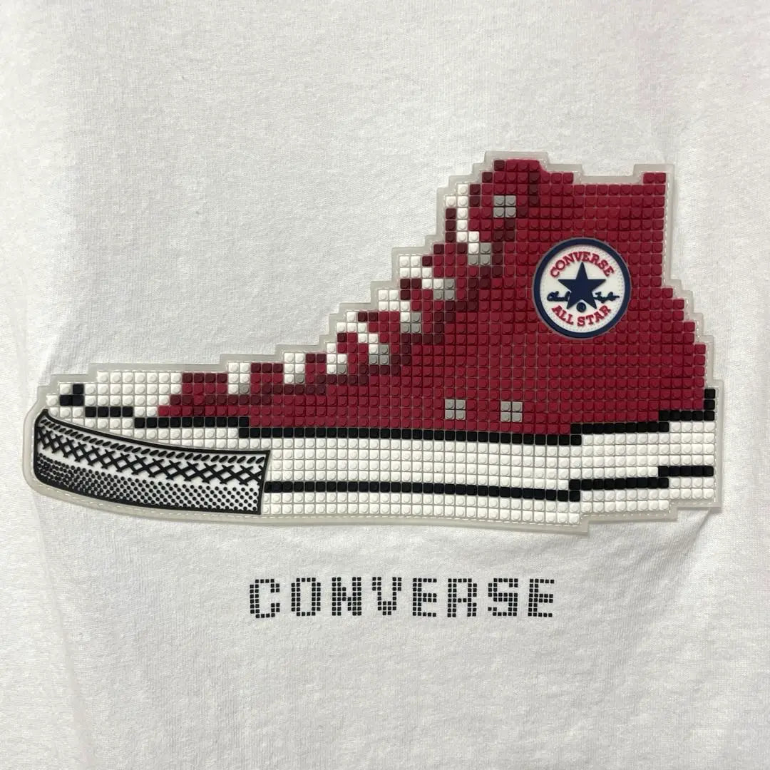 [Set of 2] CONVERSE T-shirt, bulk sale, rubber