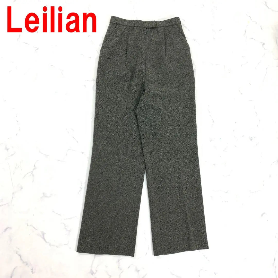 A4888 Lelian Pantalones casuales Pantalones elásticos Marrón 7