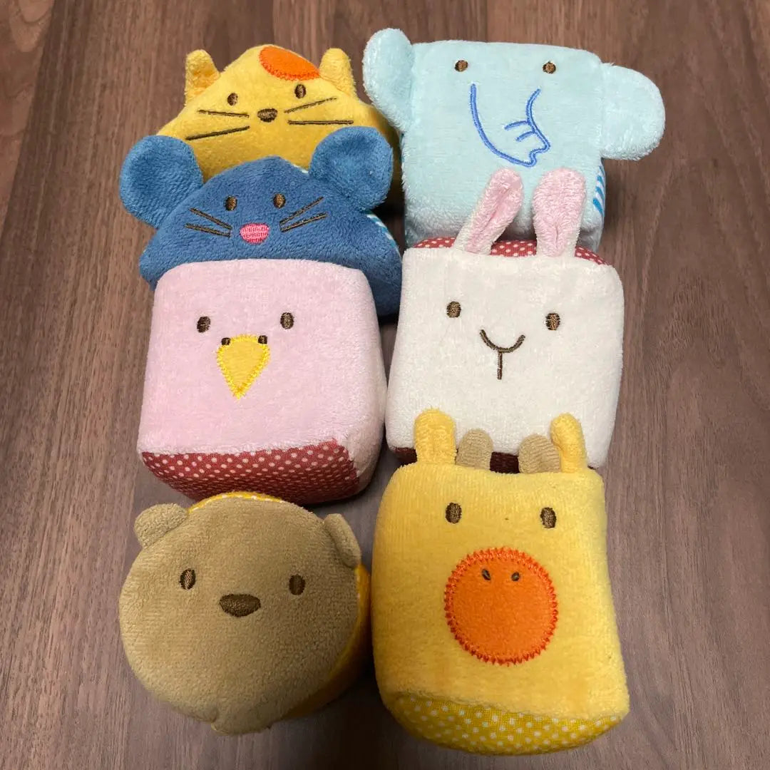 Fluffy animal blocks