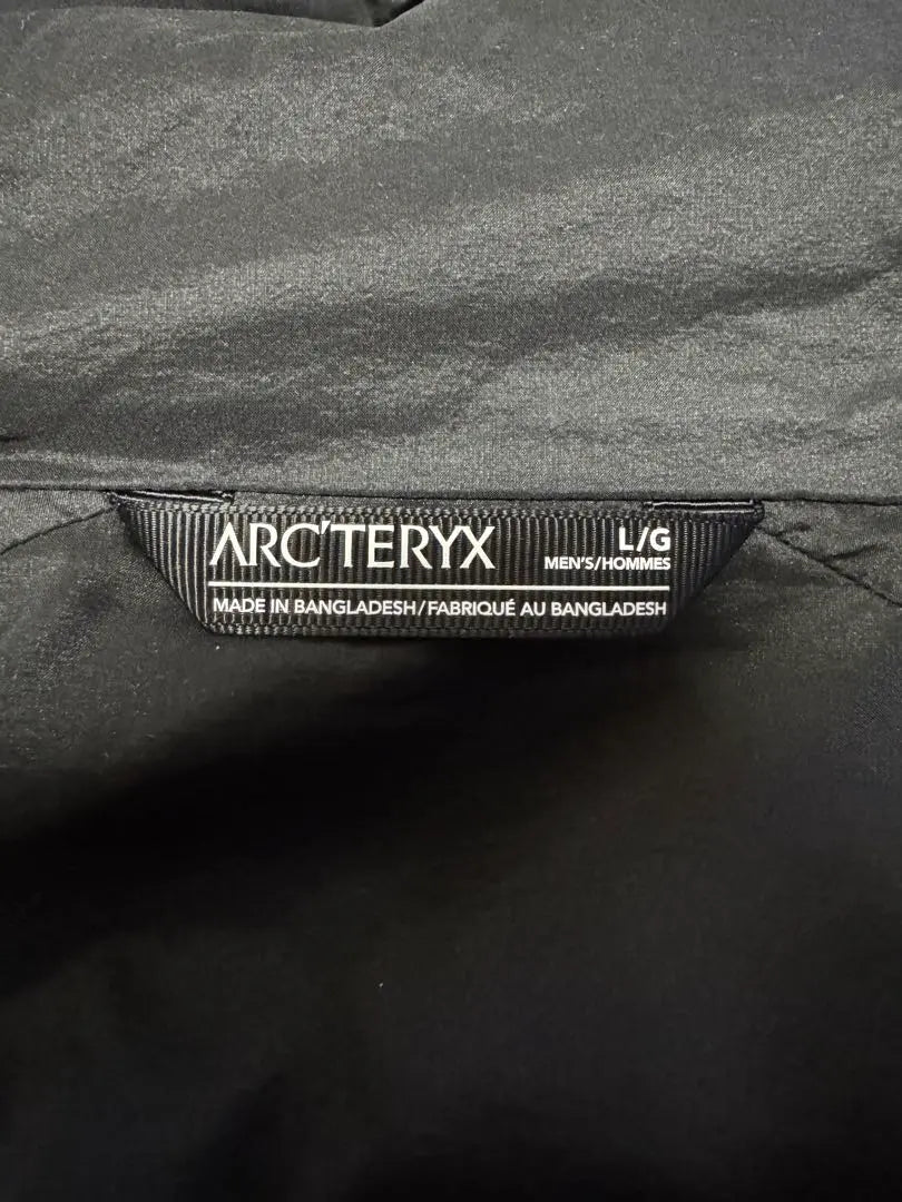 ARC'TERYX Atom Hoodie L Black