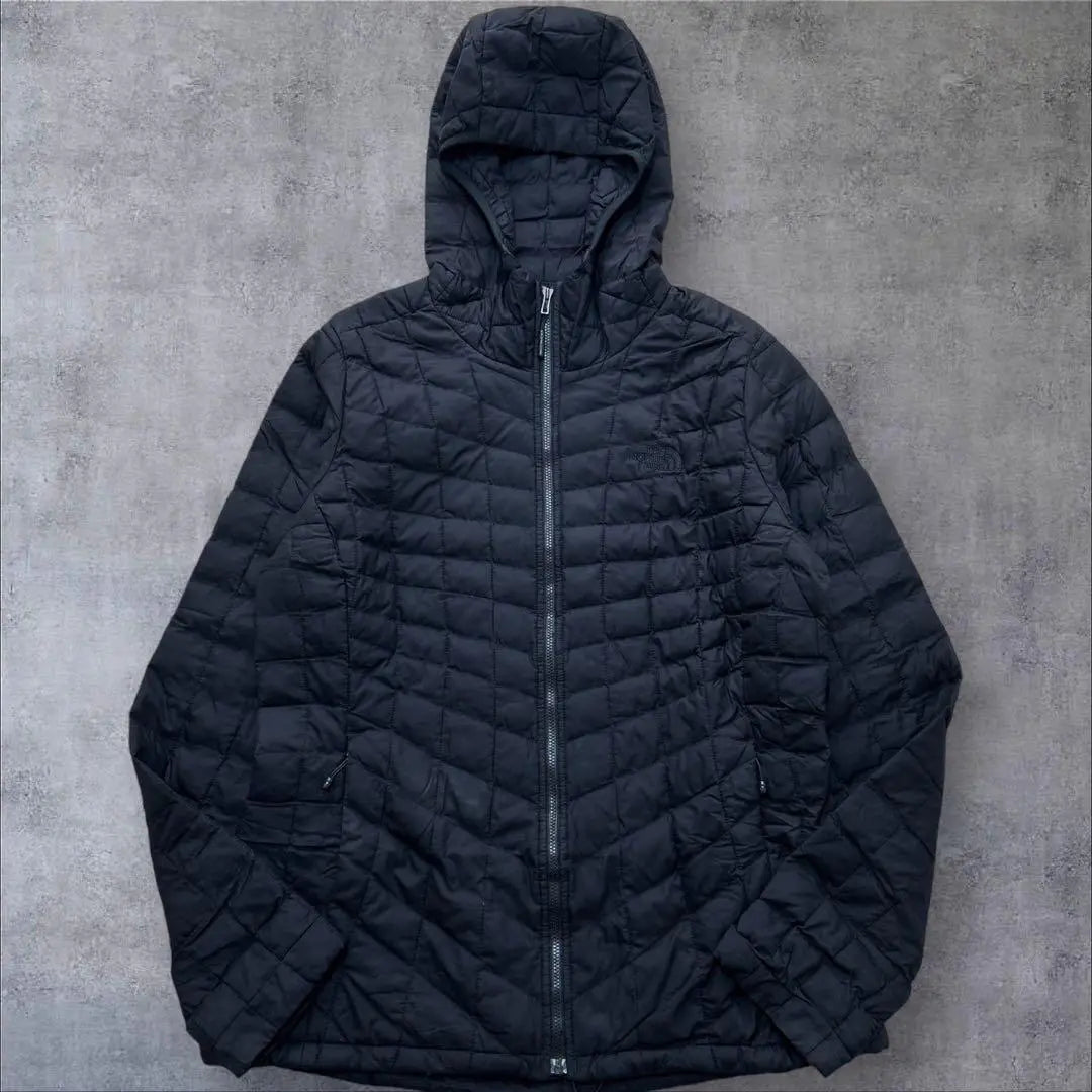 The North Face Thermoball Jacket Hoodie Black B423