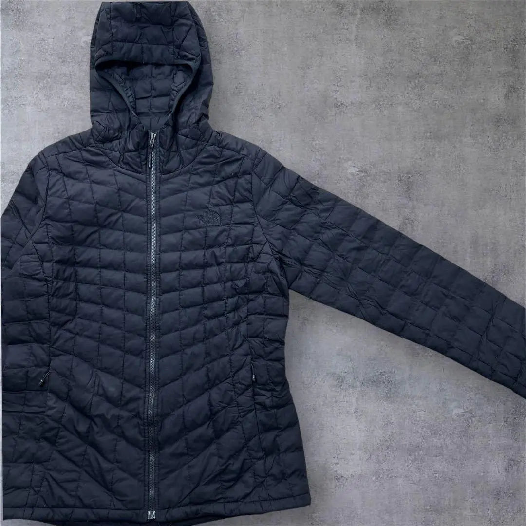 The North Face Thermoball Jacket Hoodie Black B423