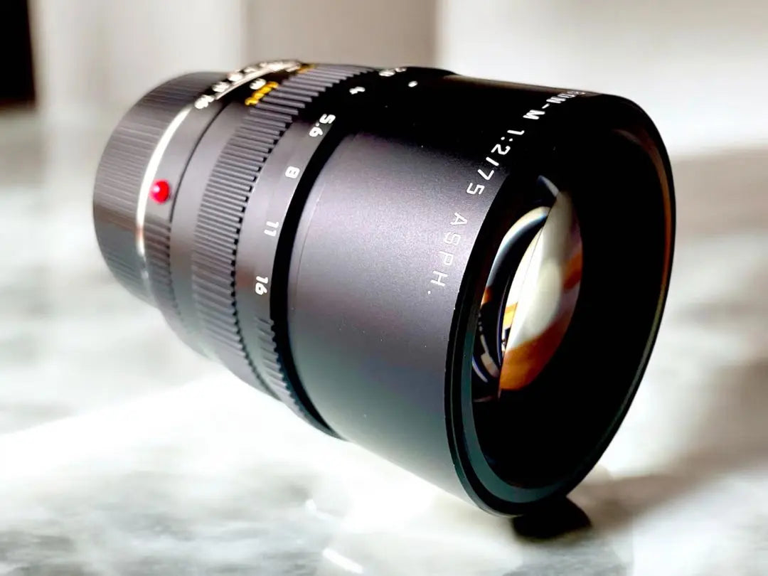 Casi nuevo Leica Apo Summicron 75mm F2 ASPH 6bit Hecho en Alemania | ほぼ新品 ライカ アポ ズミクロン 75 mm f2 ASPH 6 bits