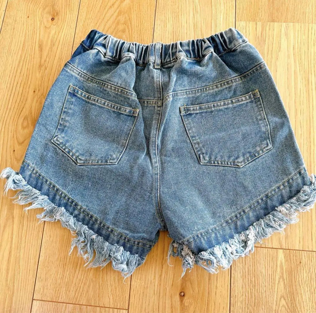 ❤️New and unused❤️Kids denim pants shorts 170