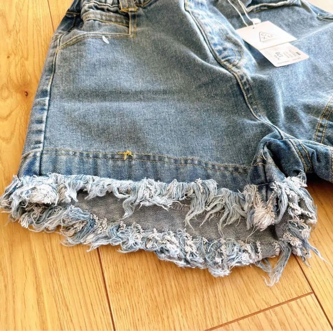 ❤️New and unused❤️Kids denim pants shorts 170