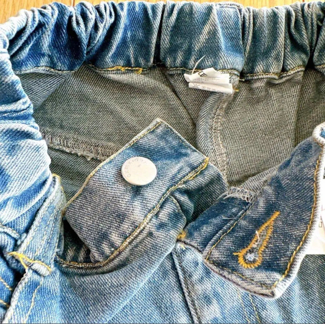 ❤️New and unused❤️Kids denim pants shorts 170