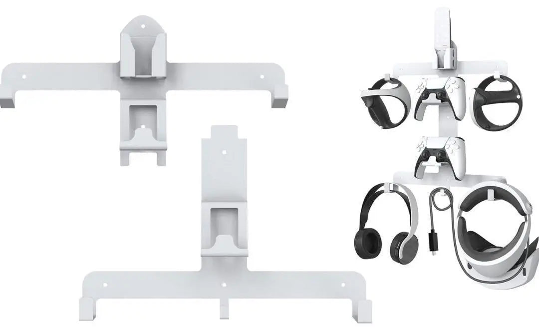 Storage stand for PS VR2, wall hanging bracket, controller, headphones, storage, new | PS VR2用収納スタンド 壁掛け金具 コントローラー ヘッドフォン 収納 新品