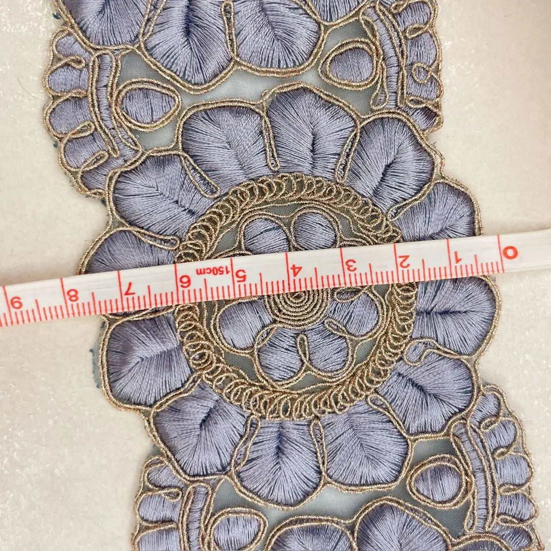 Indian embroidered ribbon 2m