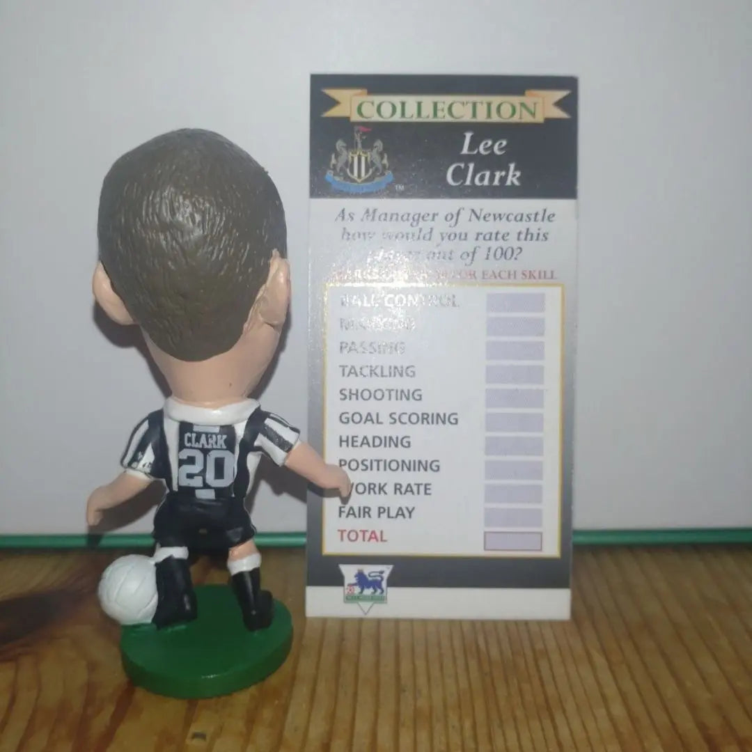 [Precious] Lee Clark New Castle Corinsian Soccer Figure