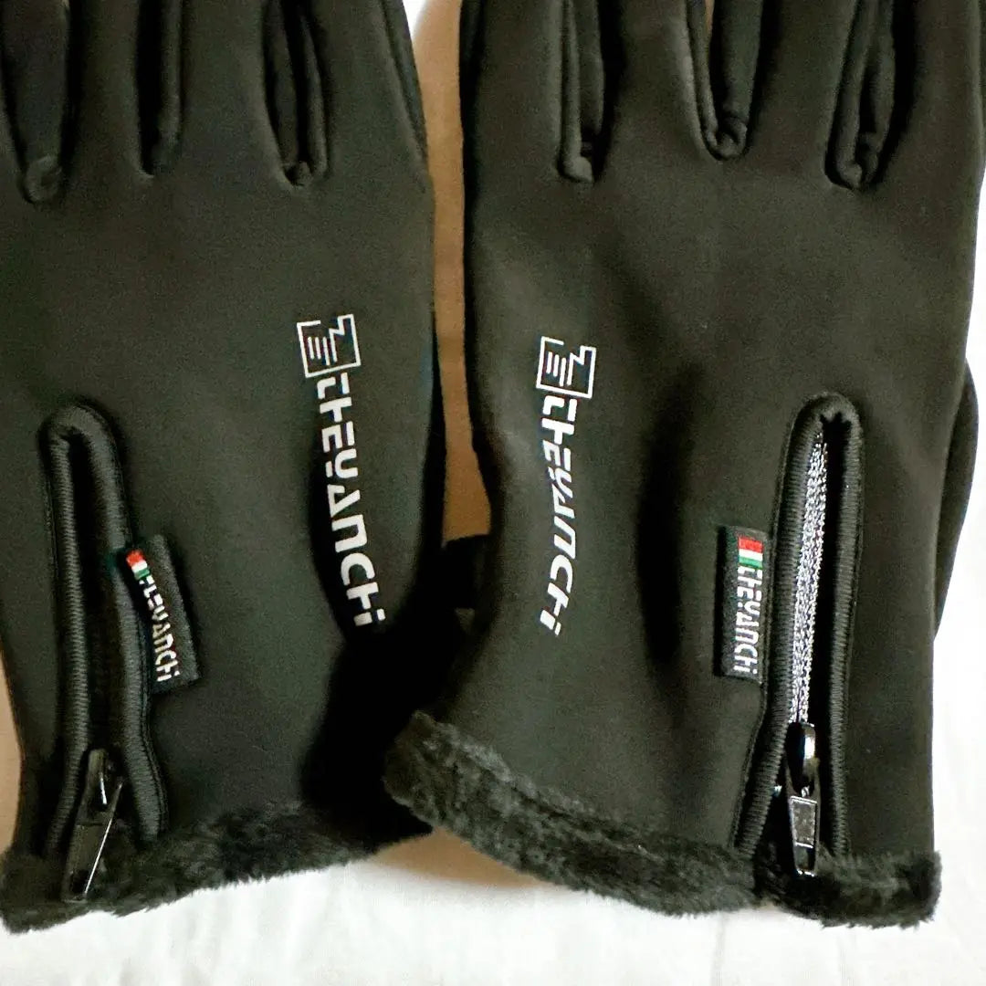 Guantes de motociclismo, montañismo, trekking, protección contra el frío, compatibles con smartphones, XL