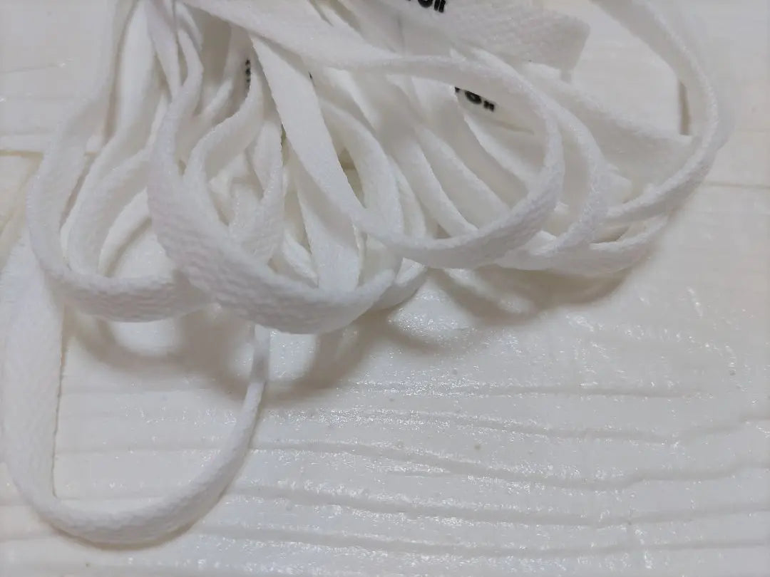 Shoelace shoelaces 120cm white shoelaces 2 pairs