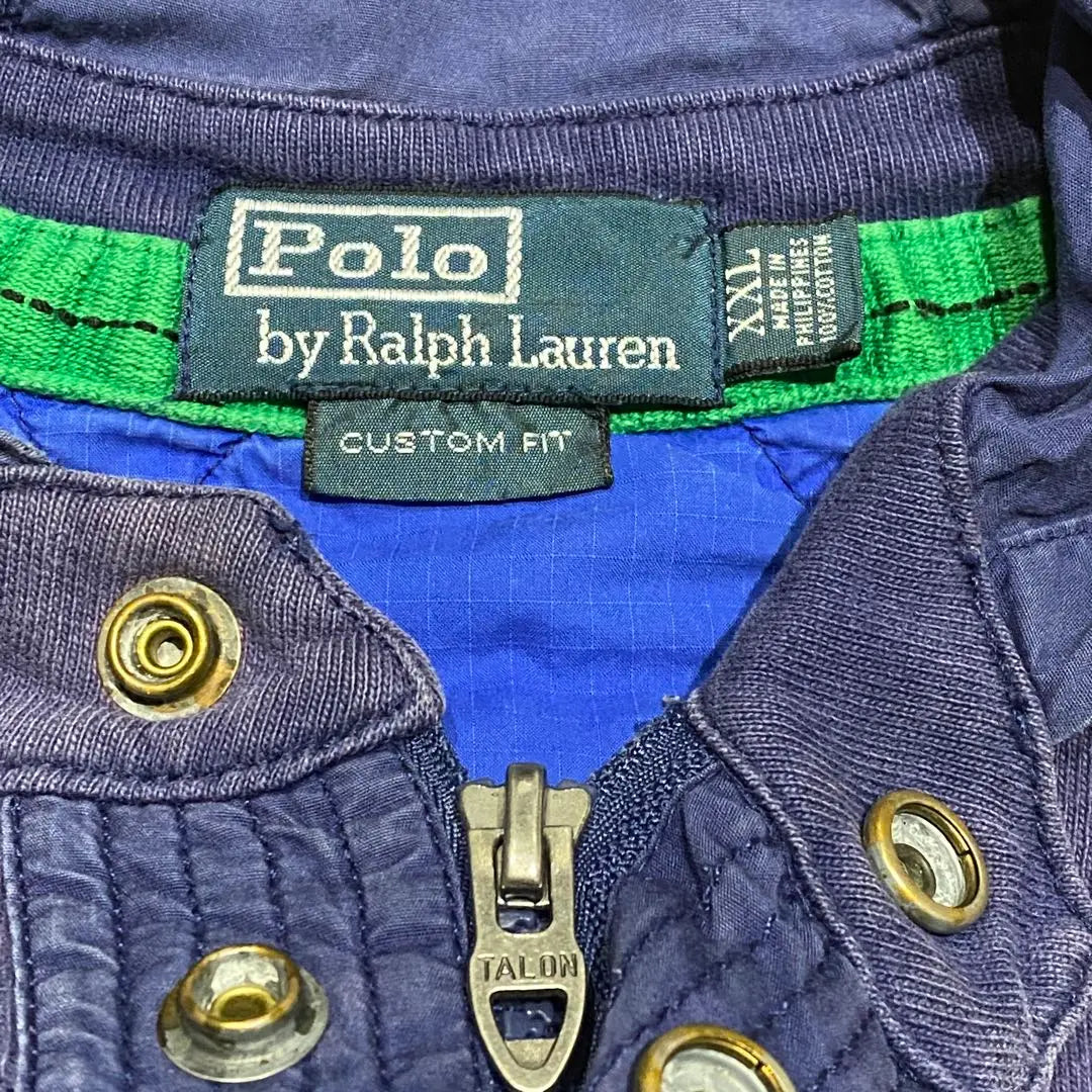 Polo Ralphlauren/Ralphlauren/Sudadera con capucha bicolor