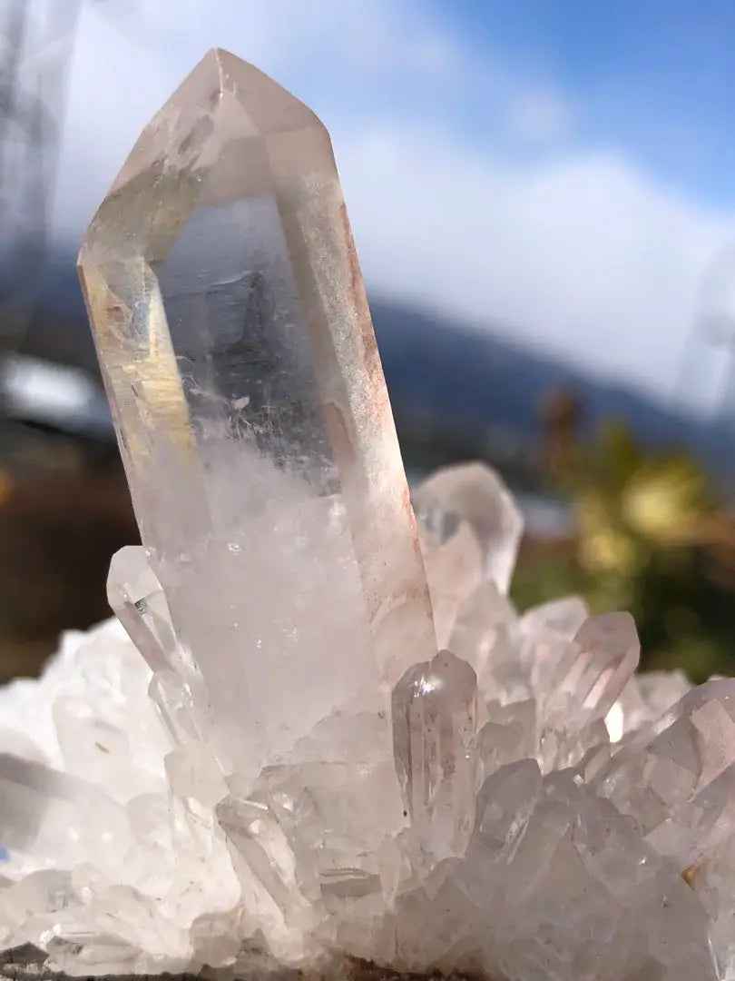 ❤️Rare, cute, strong power, transparency ￼￼Good, exquisite product, crystal cluster