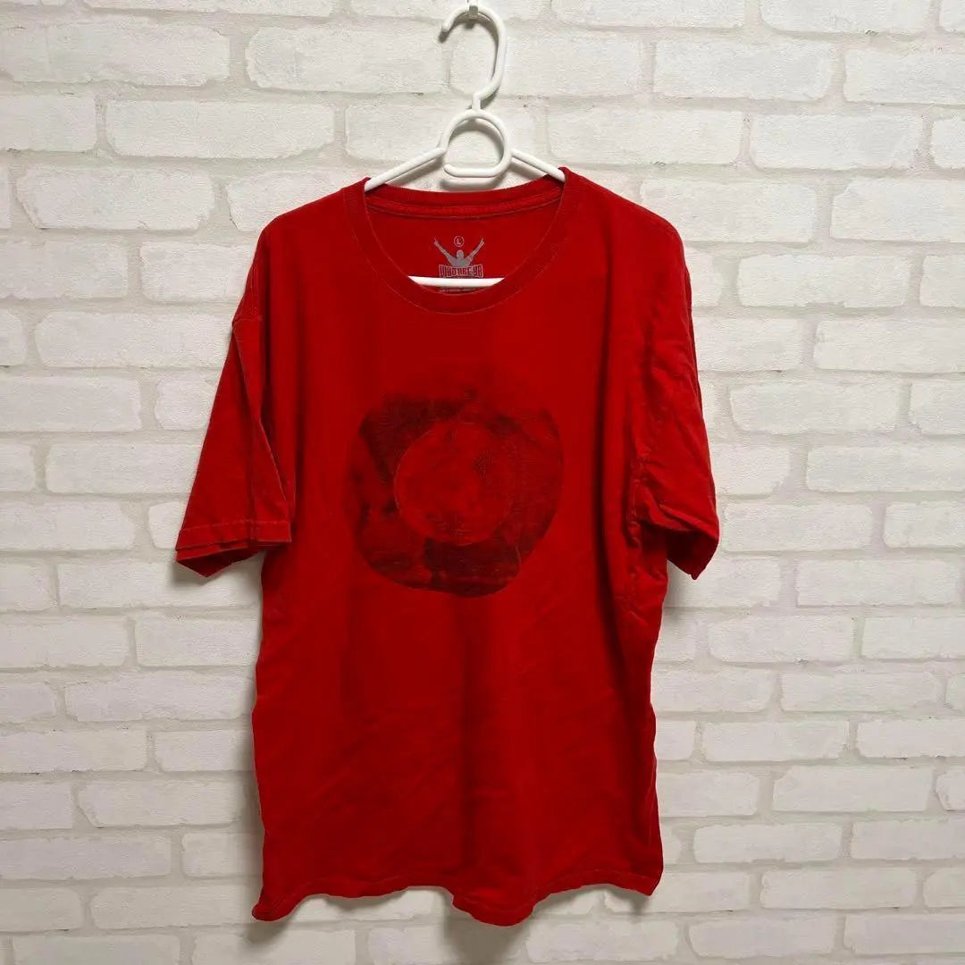 US used clothing T-shirt size L red