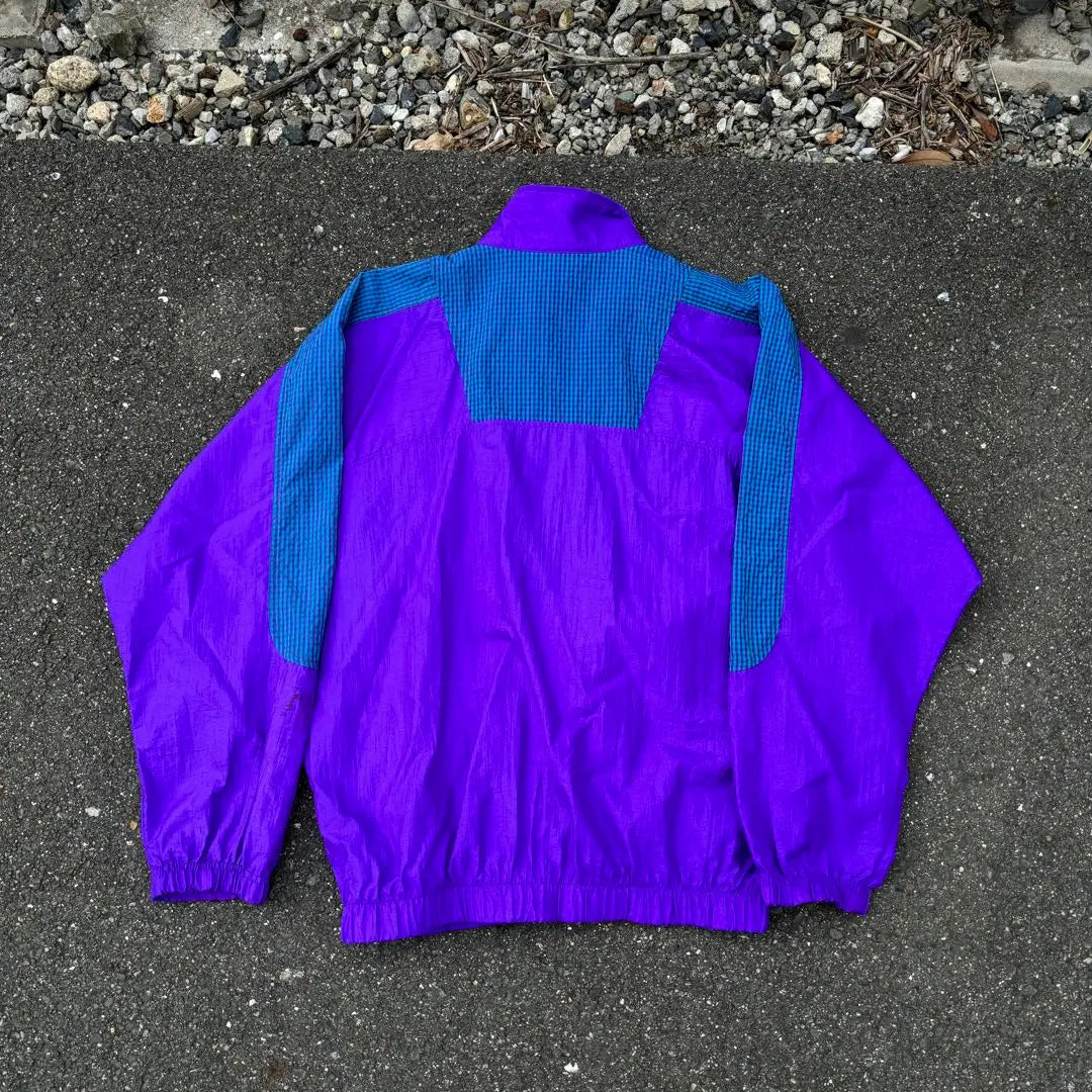 90s vintage UMBRO nylon jacket checked