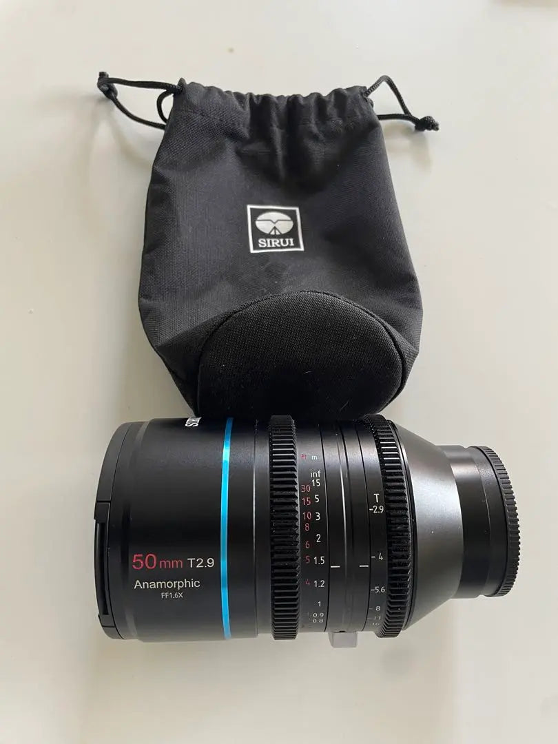 (Excellent spare) SIRUI50mm T2.9 Anamorphic レンズ