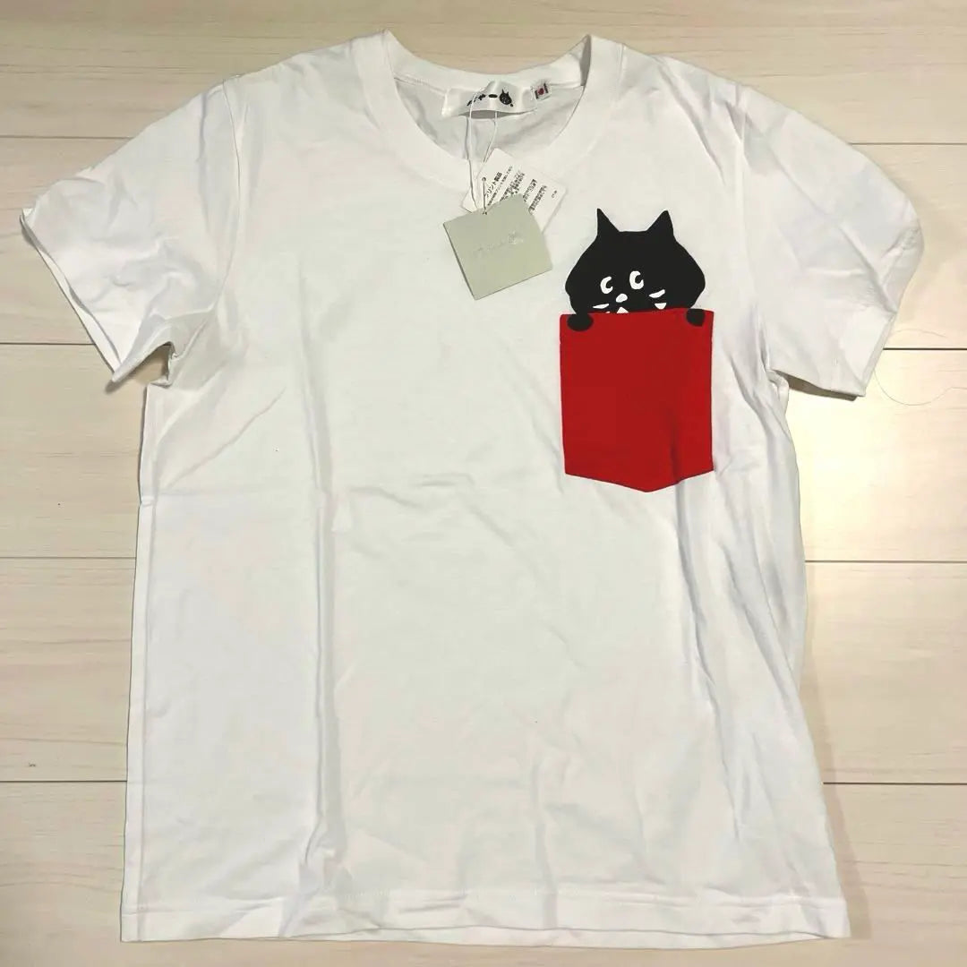 ★Ne-net Short-sleeved Meow T-shirt