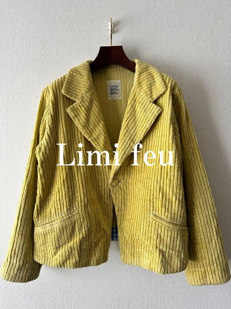 Limi feu Corduroy Tailored Jacket