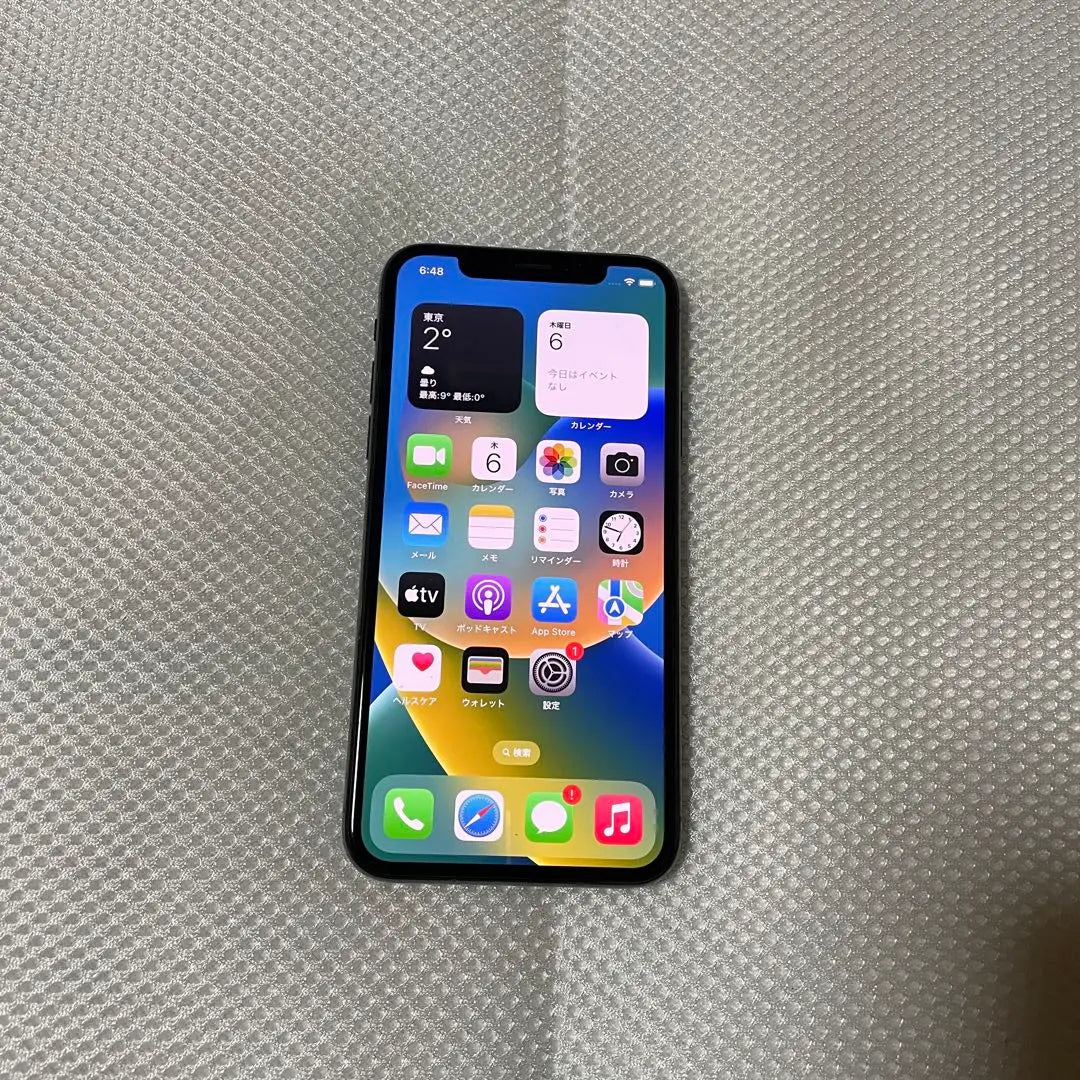 ☆SIM-free iPhoneX 64GB Grey Battery capacity 100% | ☆SIMフリー iPhoneX 64GB グレー バッテリー容量100%