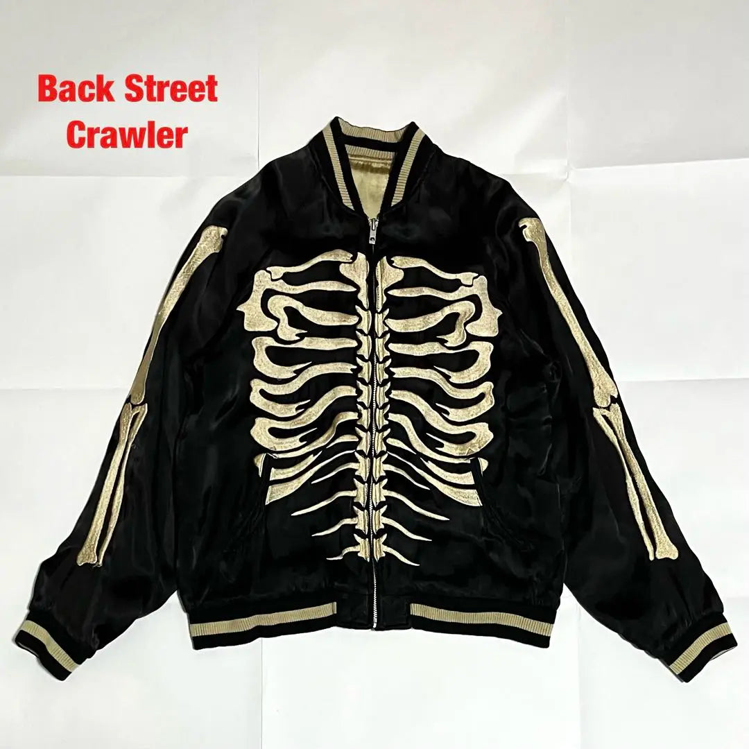 Back Street Crawler Sukajan Rayón Reversible