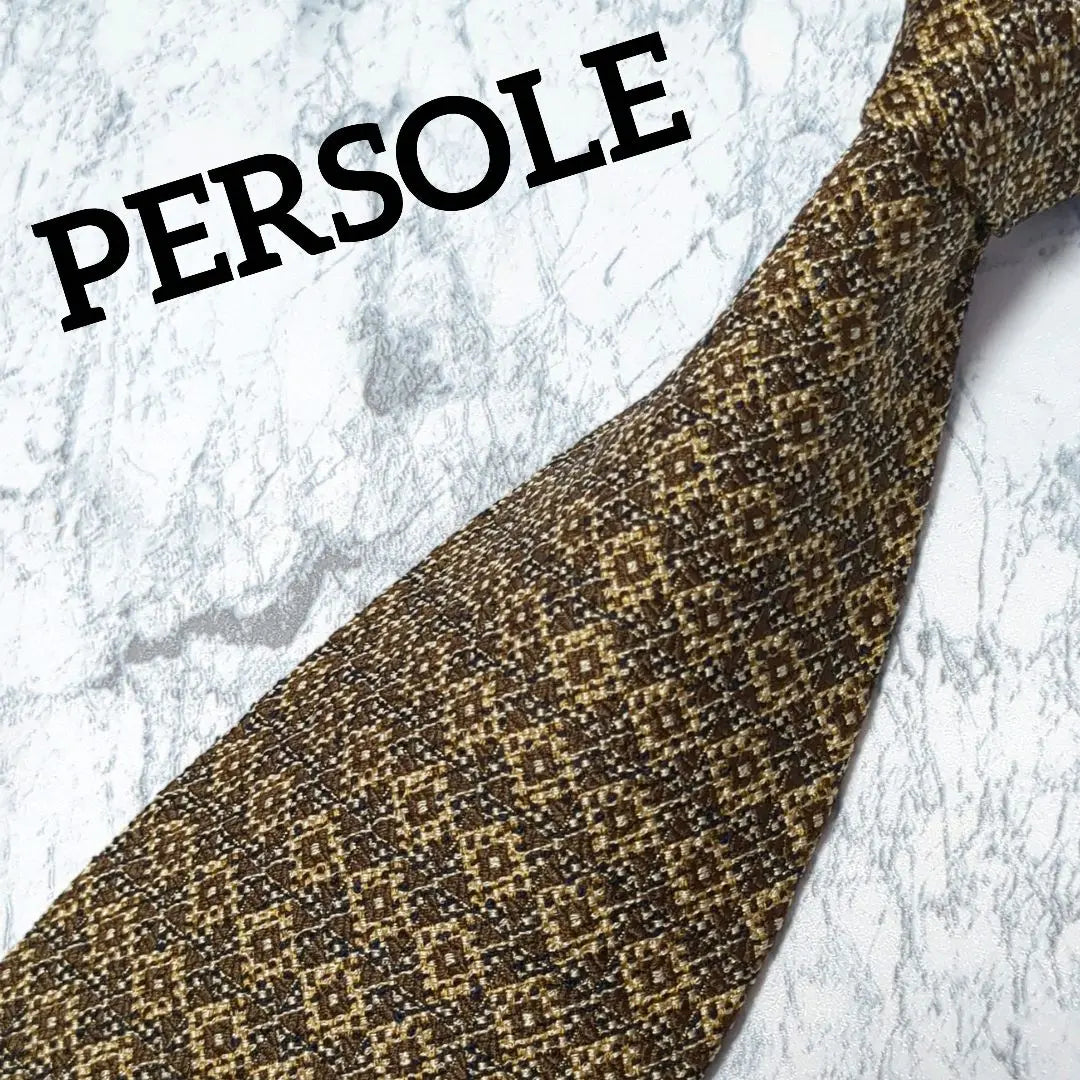 ✺Persole✺ Estampado total Estampado geométrico Estampado de flores Marrón Caqui Amarillo opaco