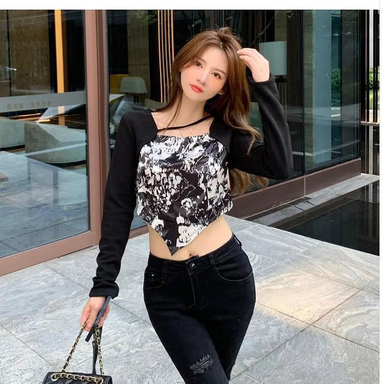 [Last 1 5XL] Large size Women's Spring/Summer Tops Long Sleeves