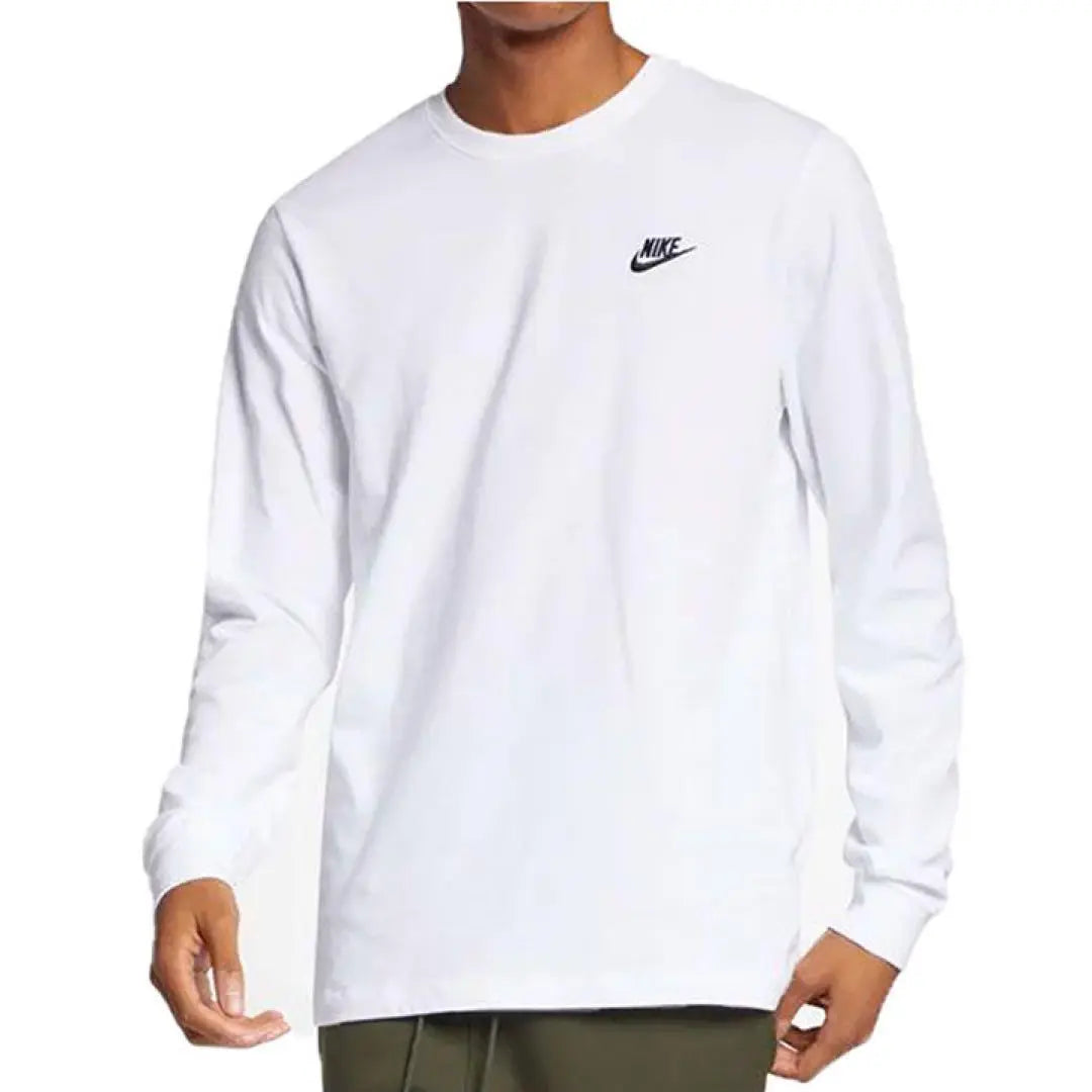 New Nike Long Sleeve T-shirt AR5194 White S