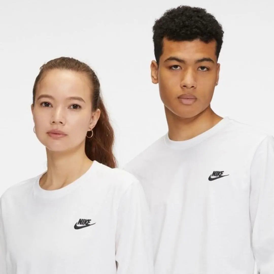 New Nike Long Sleeve T-shirt AR5194 White S