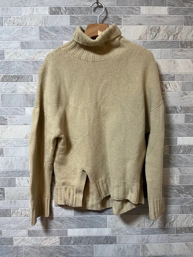 UNITED TOKYO Cashmere Wool Turtleneck