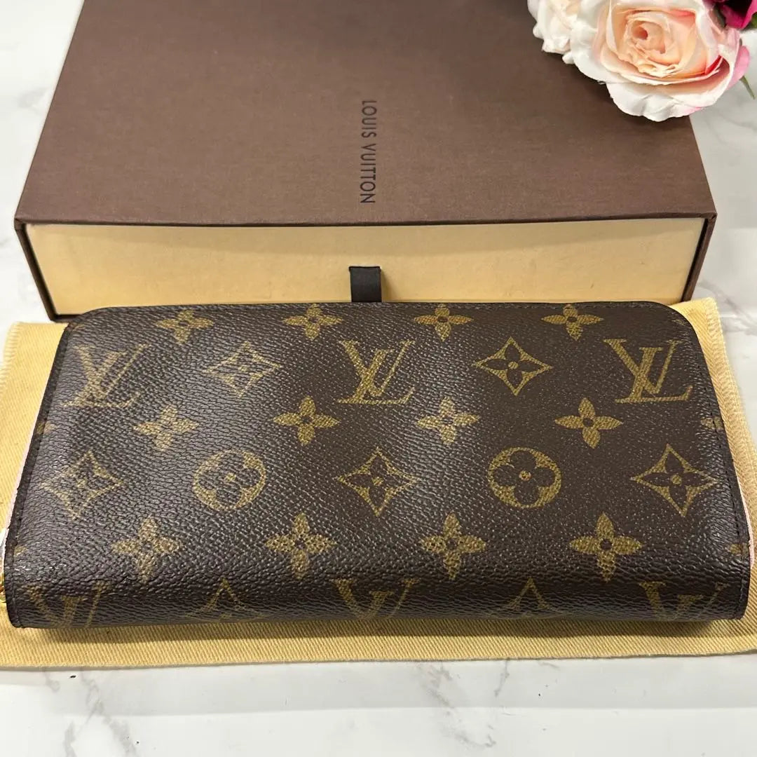 Like new!! ️ Current Louis Vuitton Monogram Wallet Long Wallet Zippy Wallet