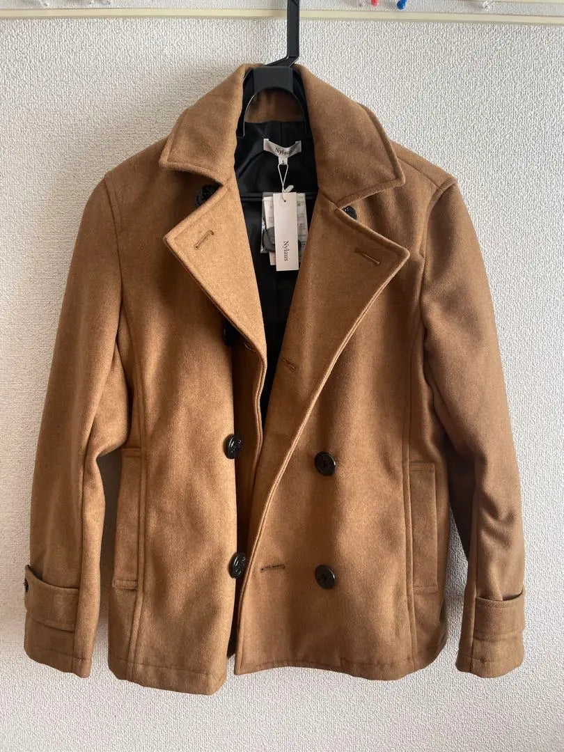 New tag included! Unused beige camel pea coat