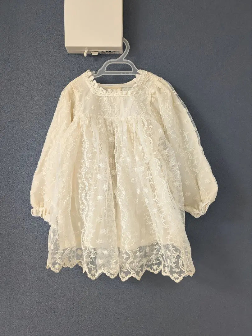 Kids Dress Baby Dress 90cm Long Sleeve Dress